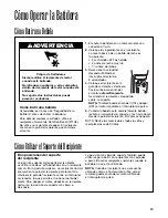 Preview for 19 page of Hamilton Beach Commercial HMD0200 Operation Manual