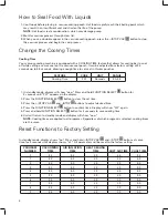 Preview for 8 page of Hamilton Beach Commercial HVC406 Operation Manual