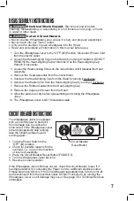 Preview for 7 page of Hamilton Beach Commercial HWG800 Manual