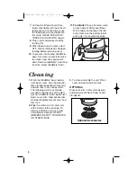 Preview for 6 page of HAMILTON BEACH/PROCTOR SILEX 70800 - Change-A-Bowl Multi-Bowl... User Manual