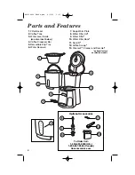 Предварительный просмотр 4 страницы HAMILTON BEACH/PROCTOR SILEX BrewStation Manual