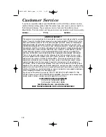 Предварительный просмотр 12 страницы HAMILTON BEACH/PROCTOR SILEX BrewStation Manual