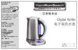 Hamilton Beach Professional 41028-CN Instructions Manual preview