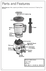 Предварительный просмотр 6 страницы Hamilton Beach Professional 58912-SAU Operation Manual