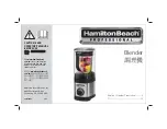 Hamilton Beach Professional 58915-TW Use And Care Manual предпросмотр