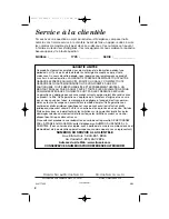 Preview for 16 page of Hamilton Beach 04381 - TrueAir Allergen Reducer Air Cleaner User Manual