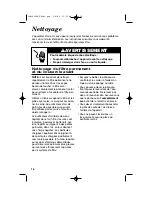 Preview for 16 page of Hamilton Beach 04492F - Tower Air Purifier User Manual