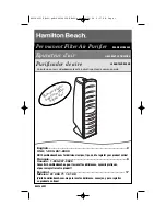 Hamilton Beach 04992F Use & Care Manual preview