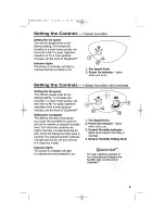 Preview for 9 page of Hamilton Beach 05518C User Manual