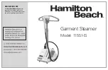 Hamilton Beach 11551-IS Manual preview