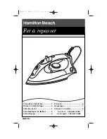 Preview for 9 page of Hamilton Beach 14700 Use & Care Manual