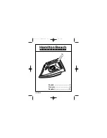 Hamilton Beach 19021 Use & Care Manual preview