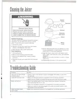 Preview for 6 page of Hamilton Beach 1G96700 Operation Manual