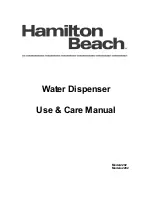 Предварительный просмотр 1 страницы Hamilton Beach 2202 Use & Care Manual