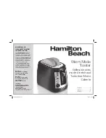 Preview for 1 page of Hamilton Beach 22812 Use & Care Manual