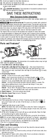 Preview for 3 page of Hamilton Beach 22990 User Manual