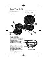 Preview for 3 page of Hamilton Beach 25265 - HealthSmart Grill, Large Instruction Manual