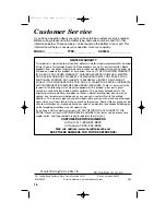 Предварительный просмотр 16 страницы Hamilton Beach 25275 Operating Instructions Manual