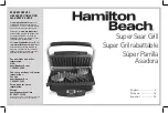Hamilton Beach 25331 Manual preview