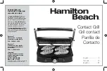 Hamilton Beach 25334 Use And Care Manual предпросмотр