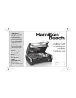 Preview for 1 page of Hamilton Beach 25360 Use & Care Manual