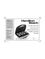 Hamilton Beach 25370 User Manual предпросмотр