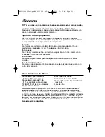 Preview for 21 page of Hamilton Beach 25450C Use & Care Manual