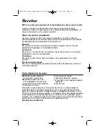 Preview for 21 page of Hamilton Beach 25460 Use & Care Manual