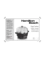 Preview for 1 page of Hamilton Beach 25500 Use & Care Manual