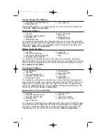 Preview for 6 page of Hamilton Beach 26005 - Waffle Stix Maker Using Manual