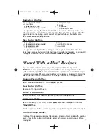 Preview for 7 page of Hamilton Beach 26005 - Waffle Stix Maker Using Manual