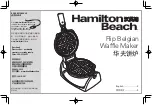 Предварительный просмотр 1 страницы Hamilton Beach 26030-CN User Manual