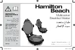 Preview for 1 page of Hamilton Beach 26049-SAU Operator'S Manual