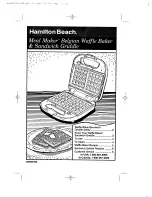 Preview for 9 page of Hamilton Beach 26290 User Manual