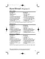 Preview for 13 page of Hamilton Beach 29880 - Bread Maker Frequently Asked Questions Manual