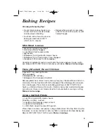 Preview for 9 page of Hamilton Beach 31150 - Convection Oven Owner'S Manual