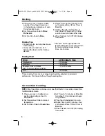 Предварительный просмотр 6 страницы Hamilton Beach 31197 Read Before Use