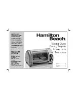 Предварительный просмотр 1 страницы Hamilton Beach 31334 User Manual