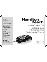 Hamilton Beach 31605 User Manual предпросмотр