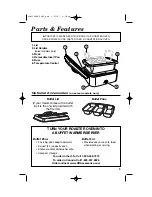 Предварительный просмотр 3 страницы Hamilton Beach 32182 - Roaster Oven With Buffet Pans User Manual