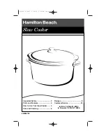 Preview for 1 page of Hamilton Beach 33064 How To Use Manual