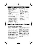 Preview for 2 page of Hamilton Beach 33064 How To Use Manual