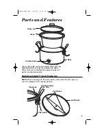 Preview for 3 page of Hamilton Beach 33144 - Stay-or-Go Slow Cooker User Manual