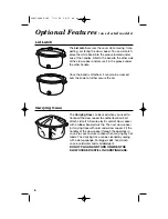 Preview for 6 page of Hamilton Beach 33176 - 7 Qt. Slow Cooker Chrome User Manual