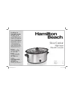 Preview for 1 page of Hamilton Beach 33276 Use & Care Manual