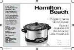 Hamilton Beach 33366 Manual preview