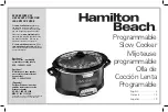 Preview for 1 page of Hamilton Beach 33473 Read Before Use