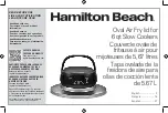 Hamilton Beach 33602 Manual preview