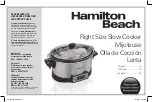 Hamilton Beach 33642 User Instruction preview