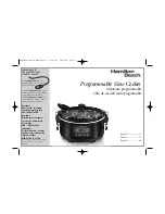 Preview for 1 page of Hamilton Beach 33956 - Stay-or-Go Slow Cooker Use & Care Manual